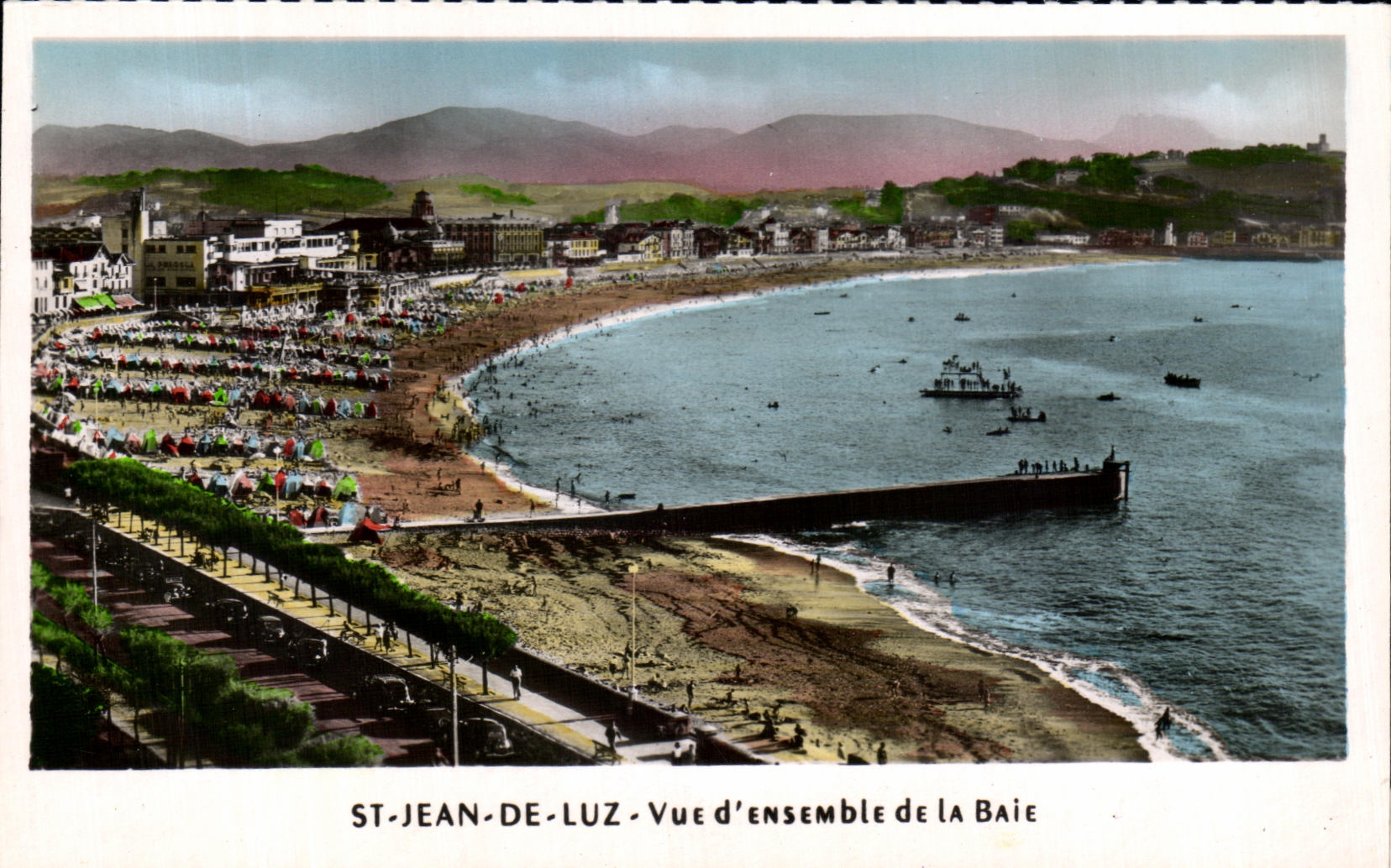 CPA St Jeau De Luz Overall picture Of Bay