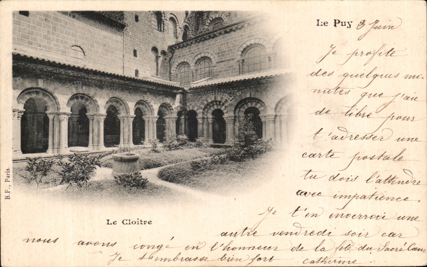 CPA Puy the Cloister
