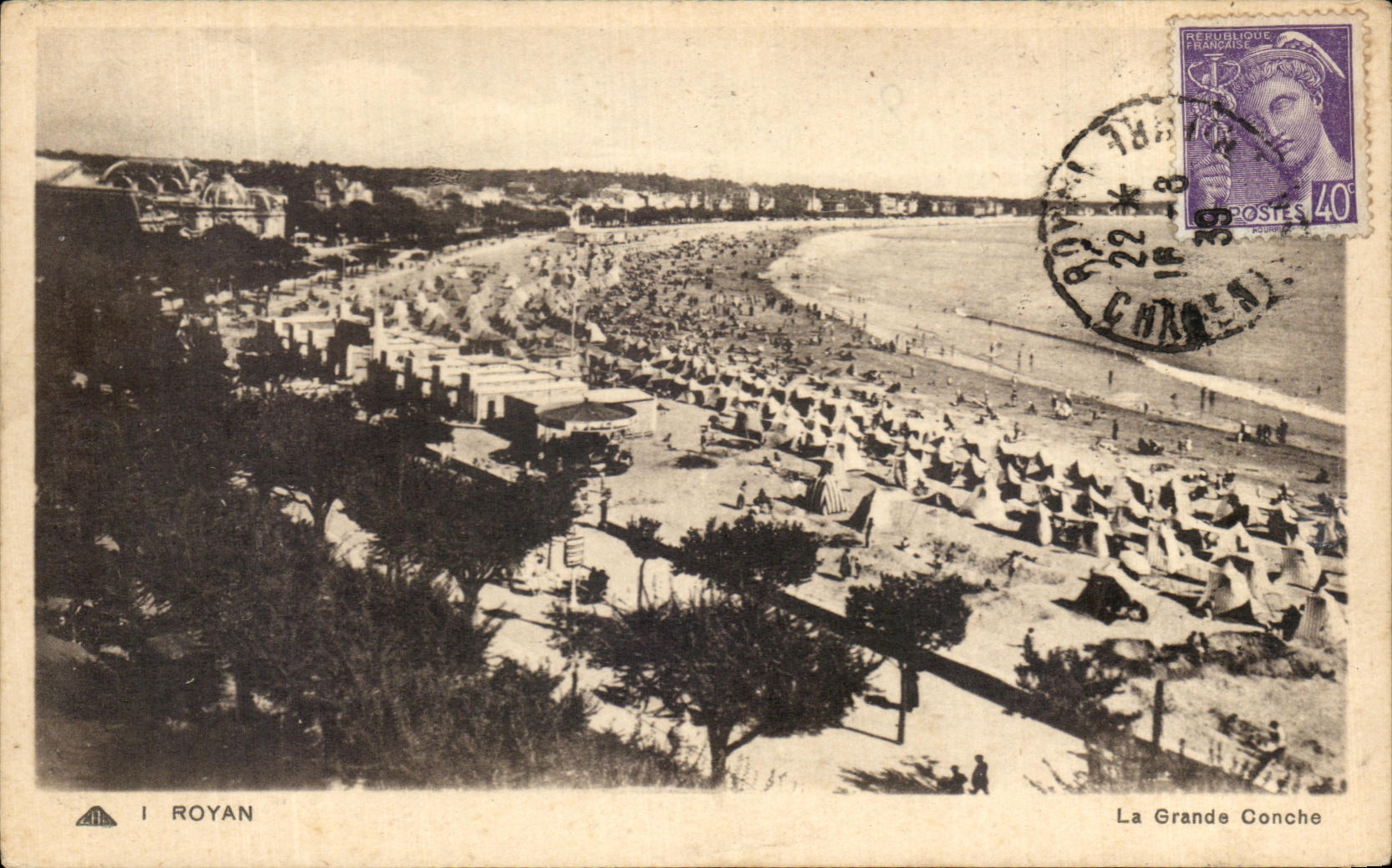 Concha grande de CPA Royan