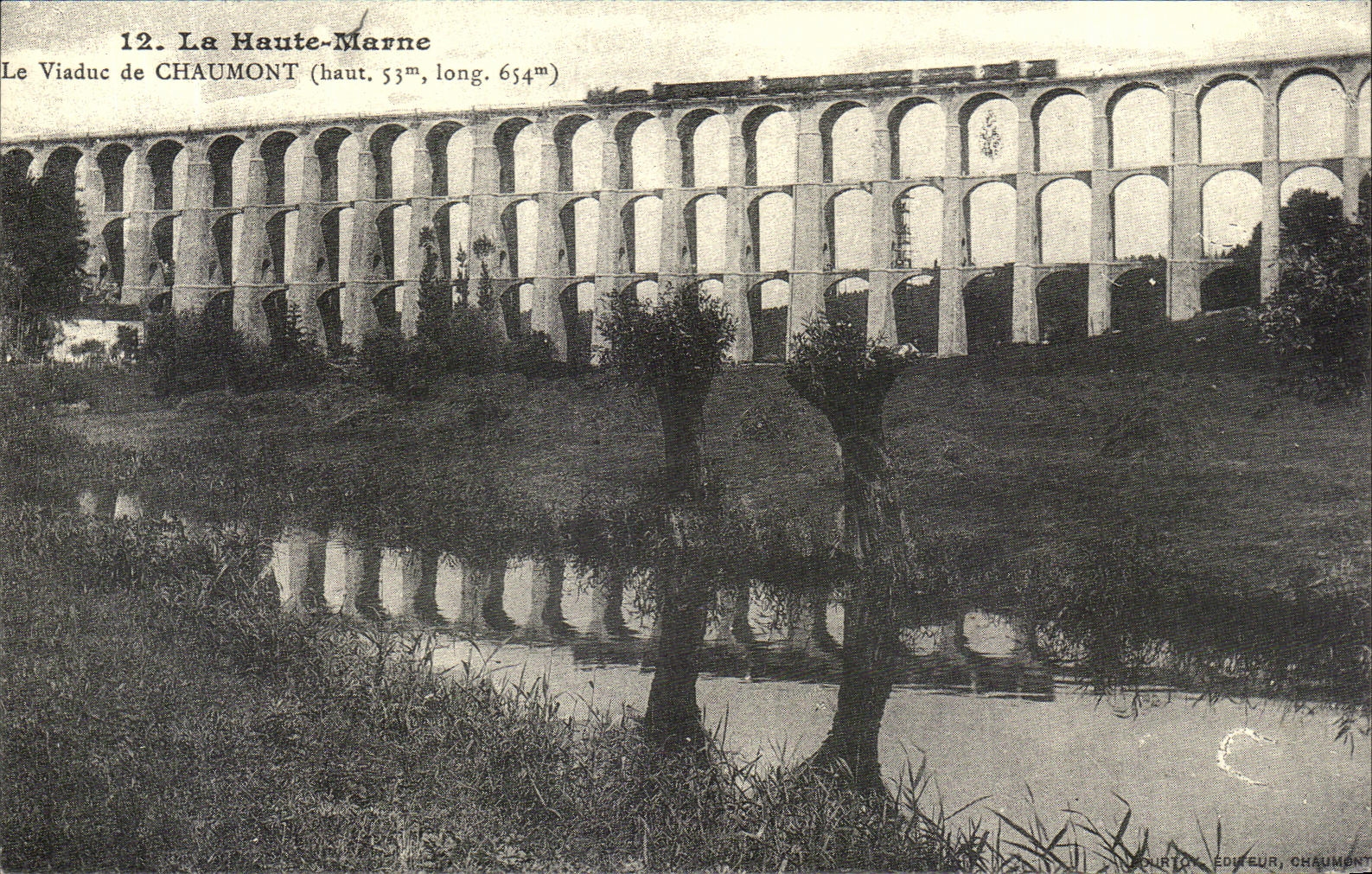 REPRO the High Marne the Viaduct Of Chaumont