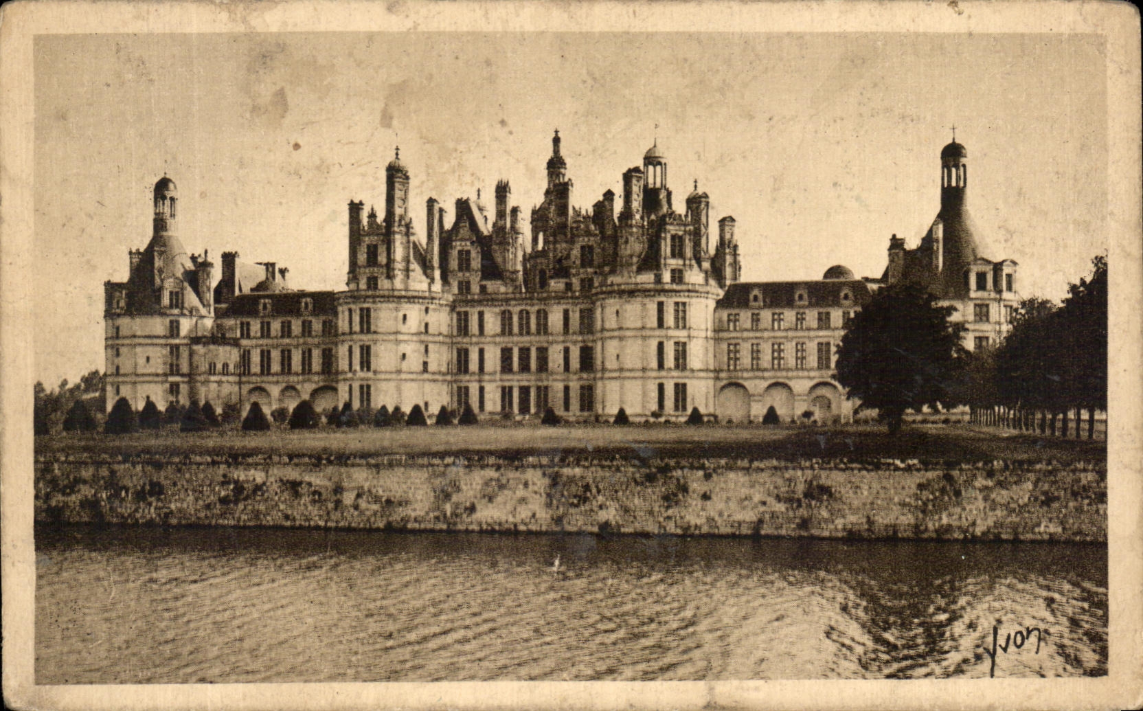 CPA Chateaux De la Loire Chambord 