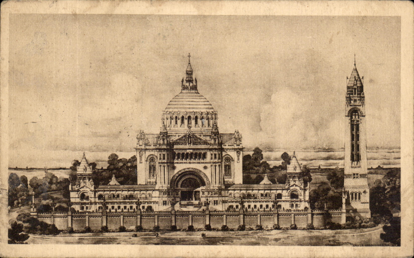 CPA Basilica of Lisieux