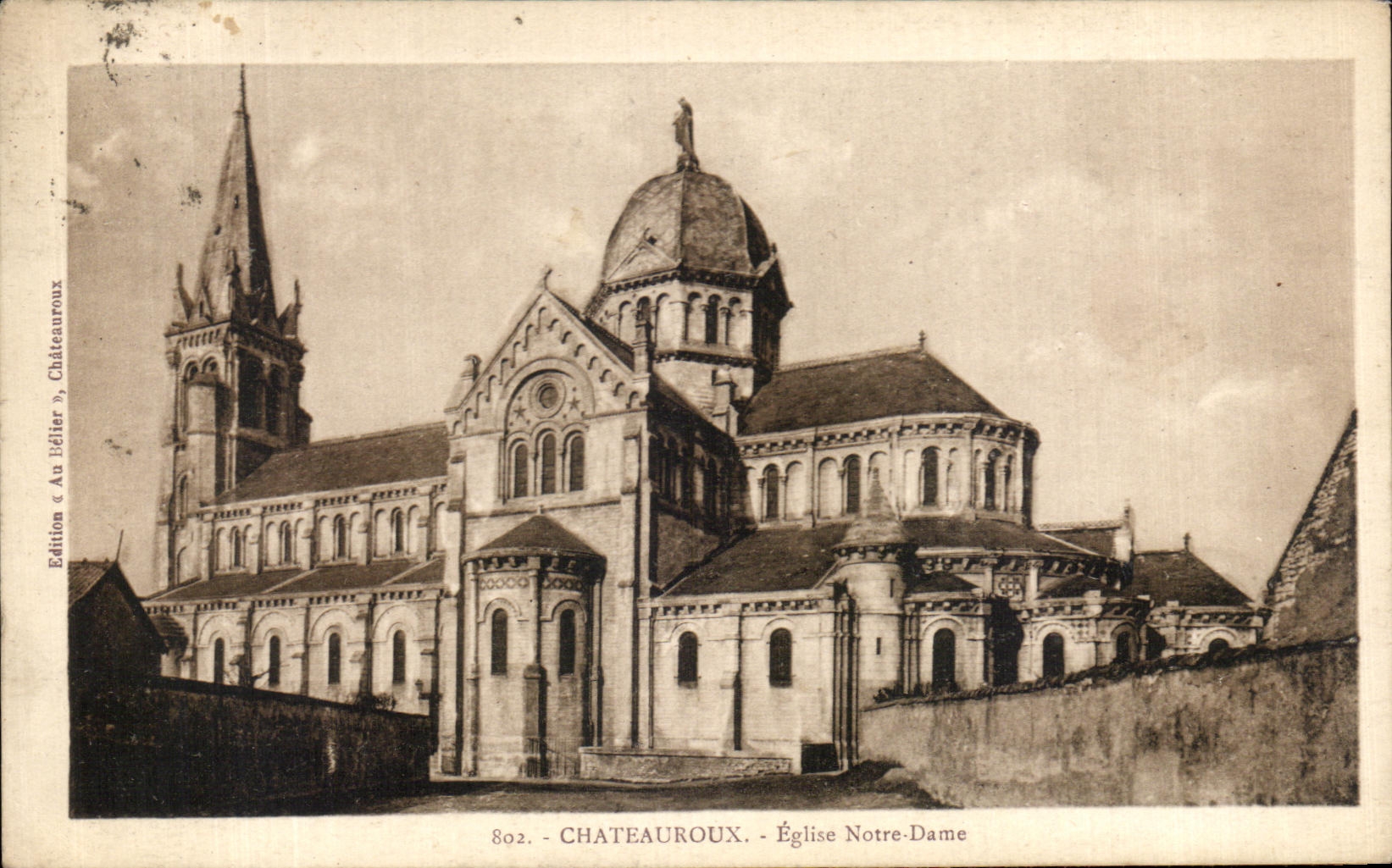 CPA Chateauroux Notre Dame Church