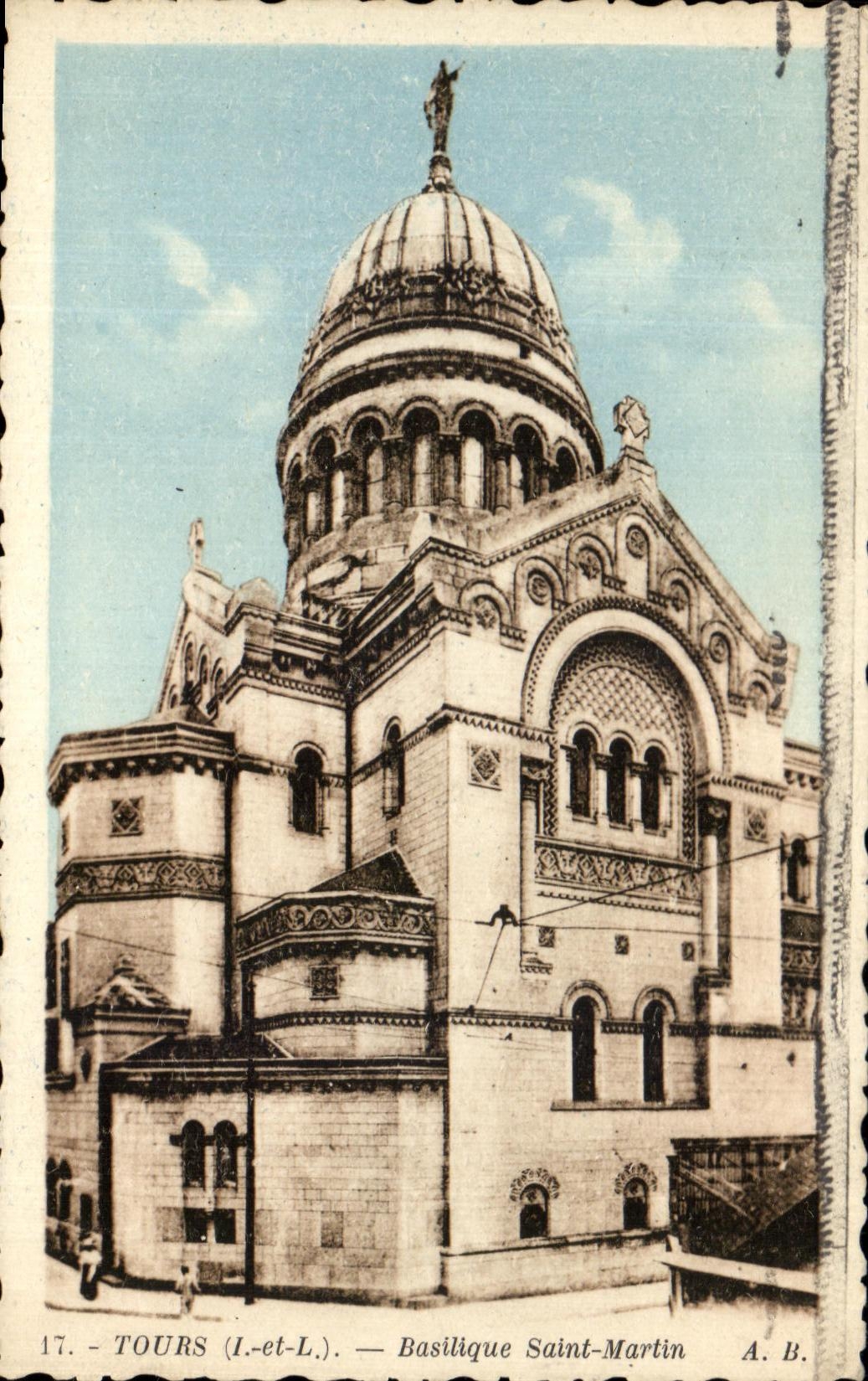 CPA Tours Basilica Saint Martin