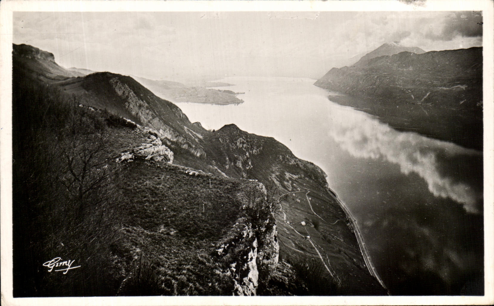 CPA picturesque Savoy the Lake Of Le Bourget Seen of Chambotte