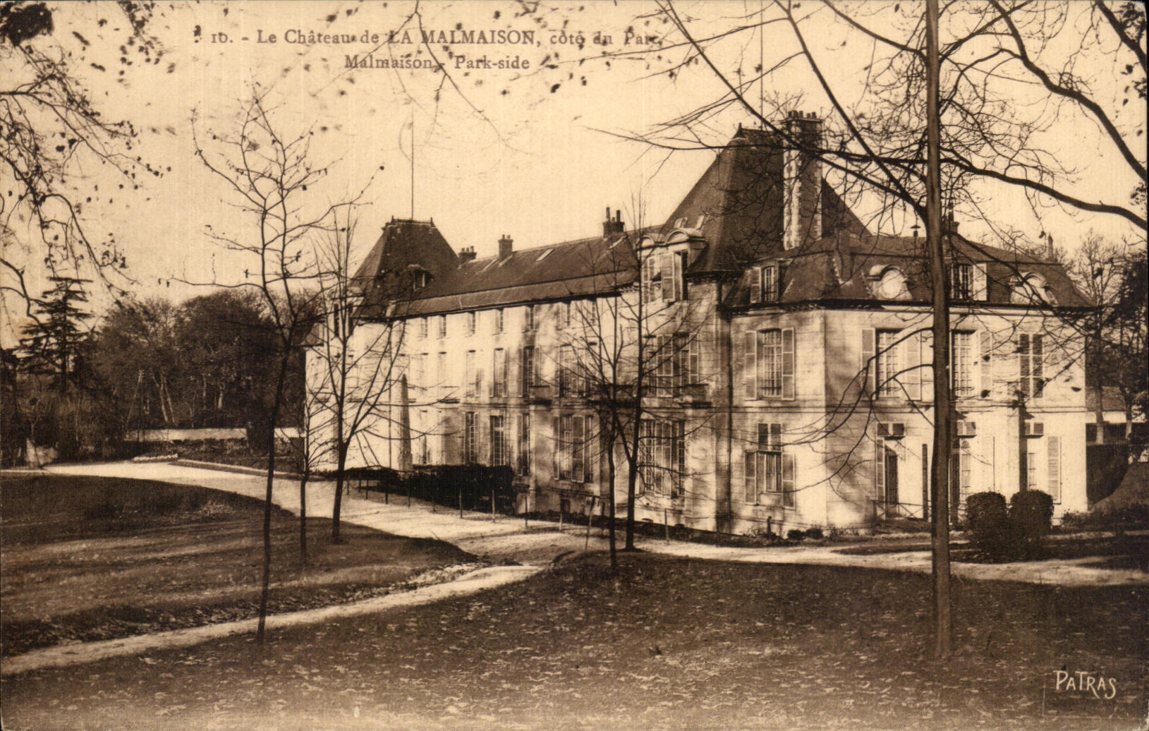 CPA the Castle of Malmaison