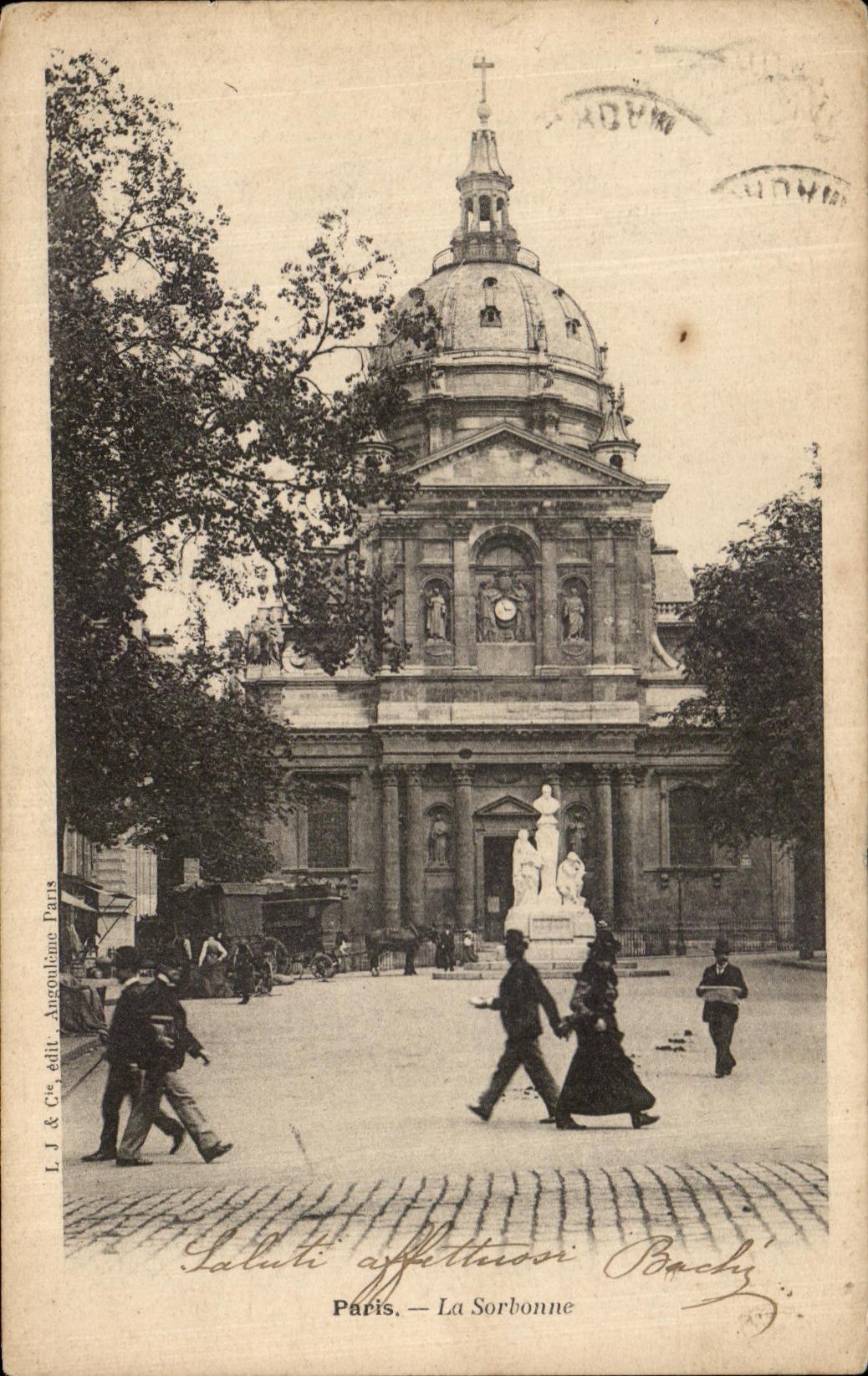 CPA Paris La sorbonne