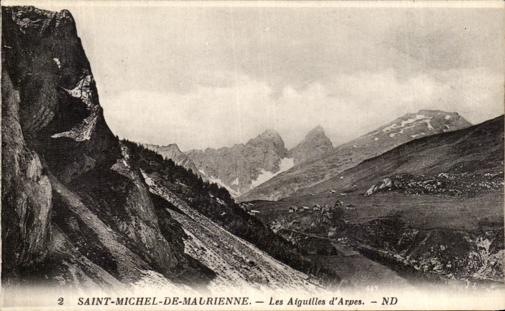 CPA Saint Michel De Maurienne the Needles D' Arpes