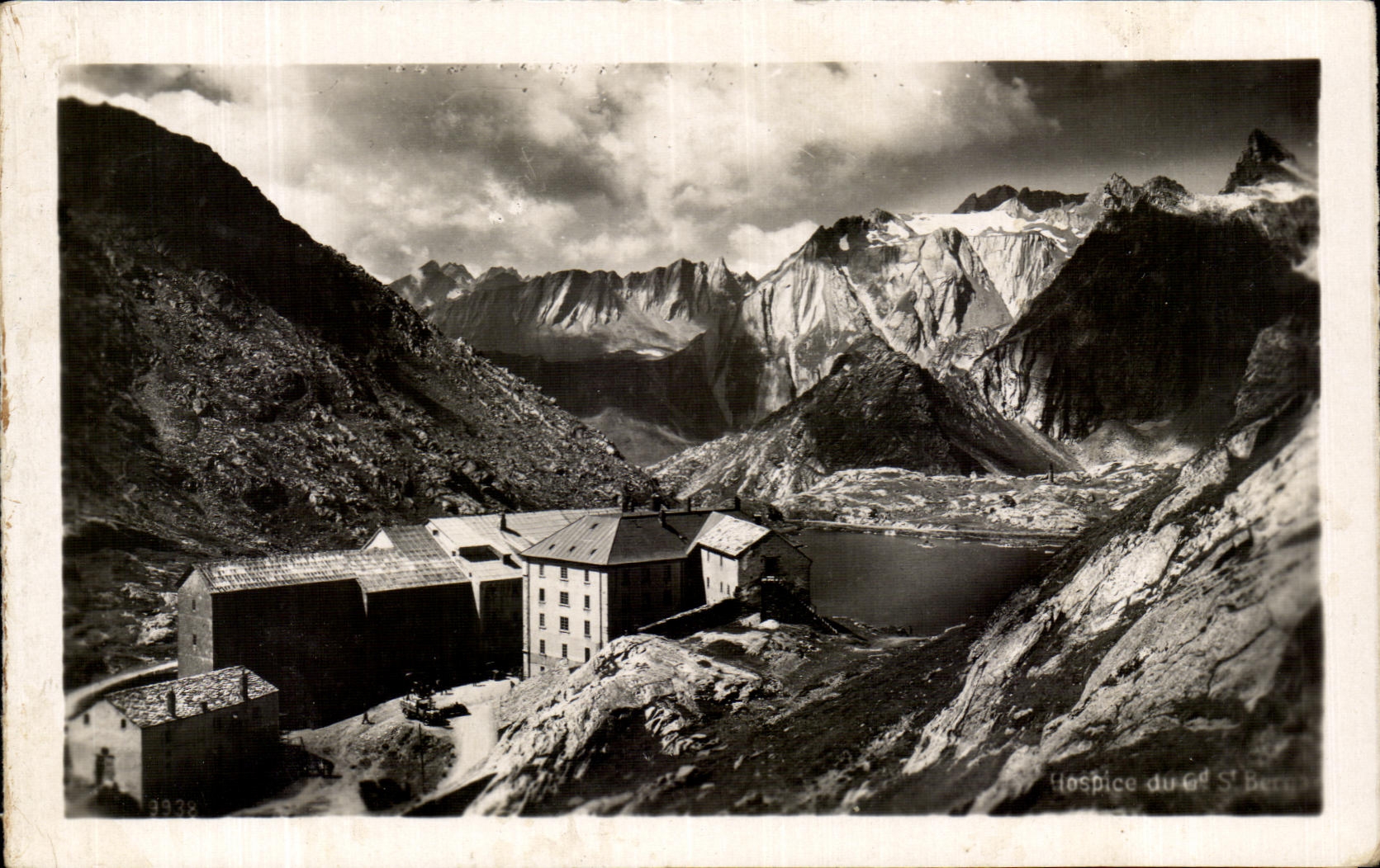 CPA Old people's home of large St Bernard