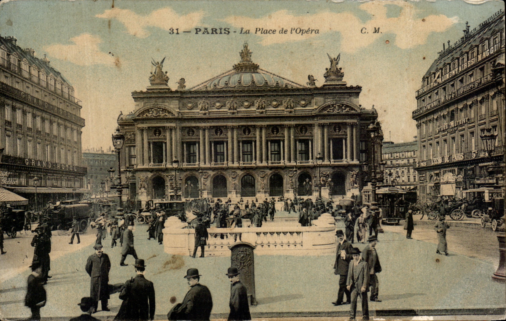 CPA Paris the Palate of Opera