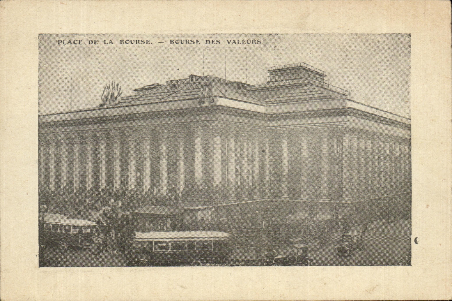 CPA Paris de la bolsa de la bolsa de accion