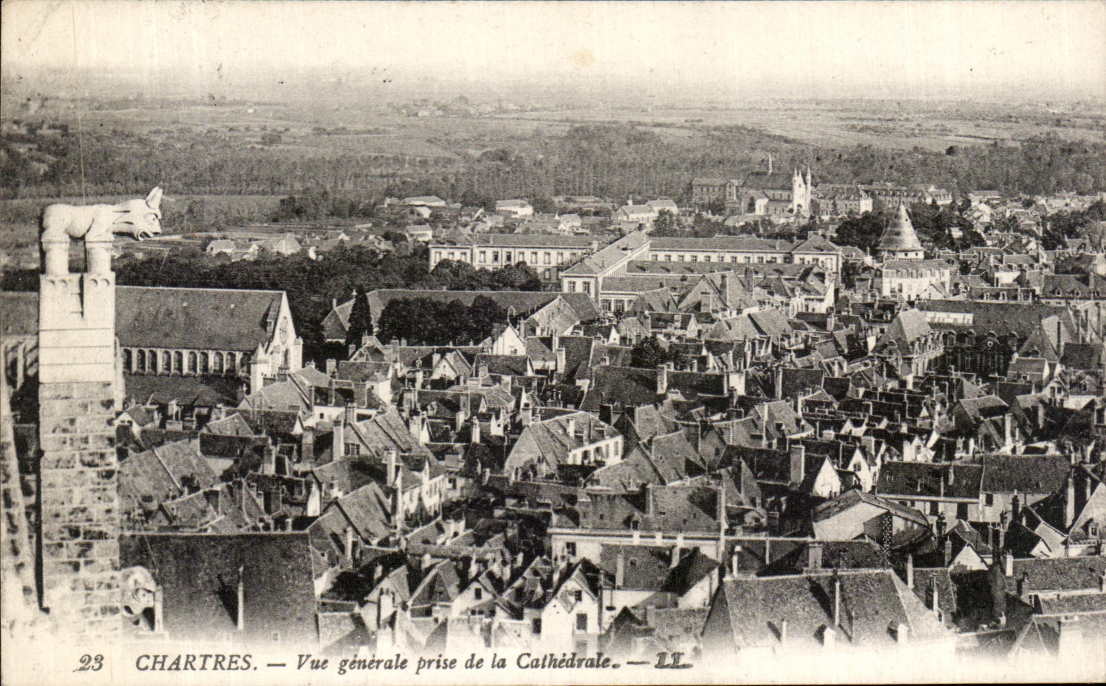CPA Chatres View taken of the Cathedral