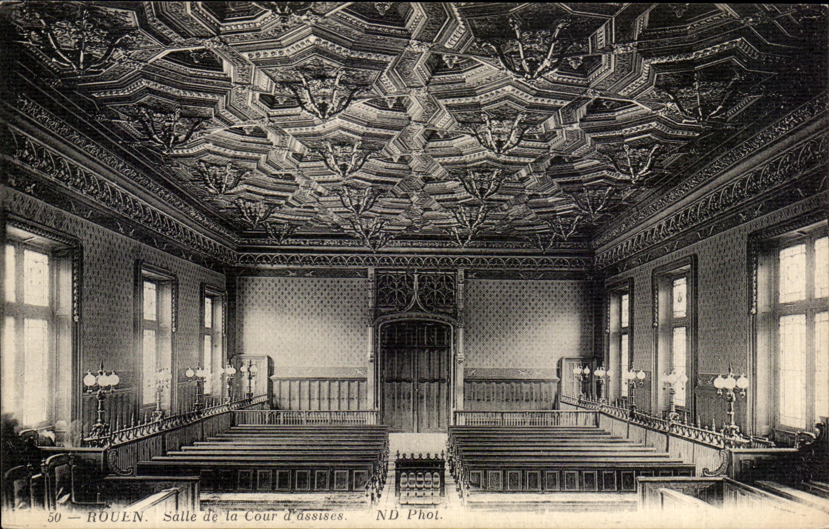 CPA Rouen Room of the Court of Assizes