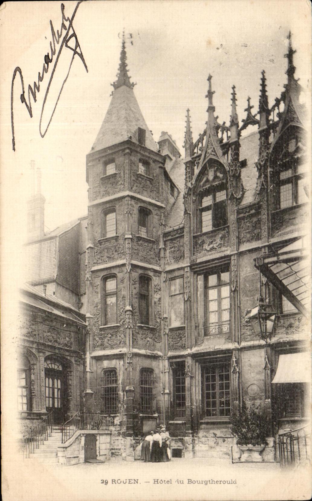 CPA Rouen Hotel of Bourgtherould