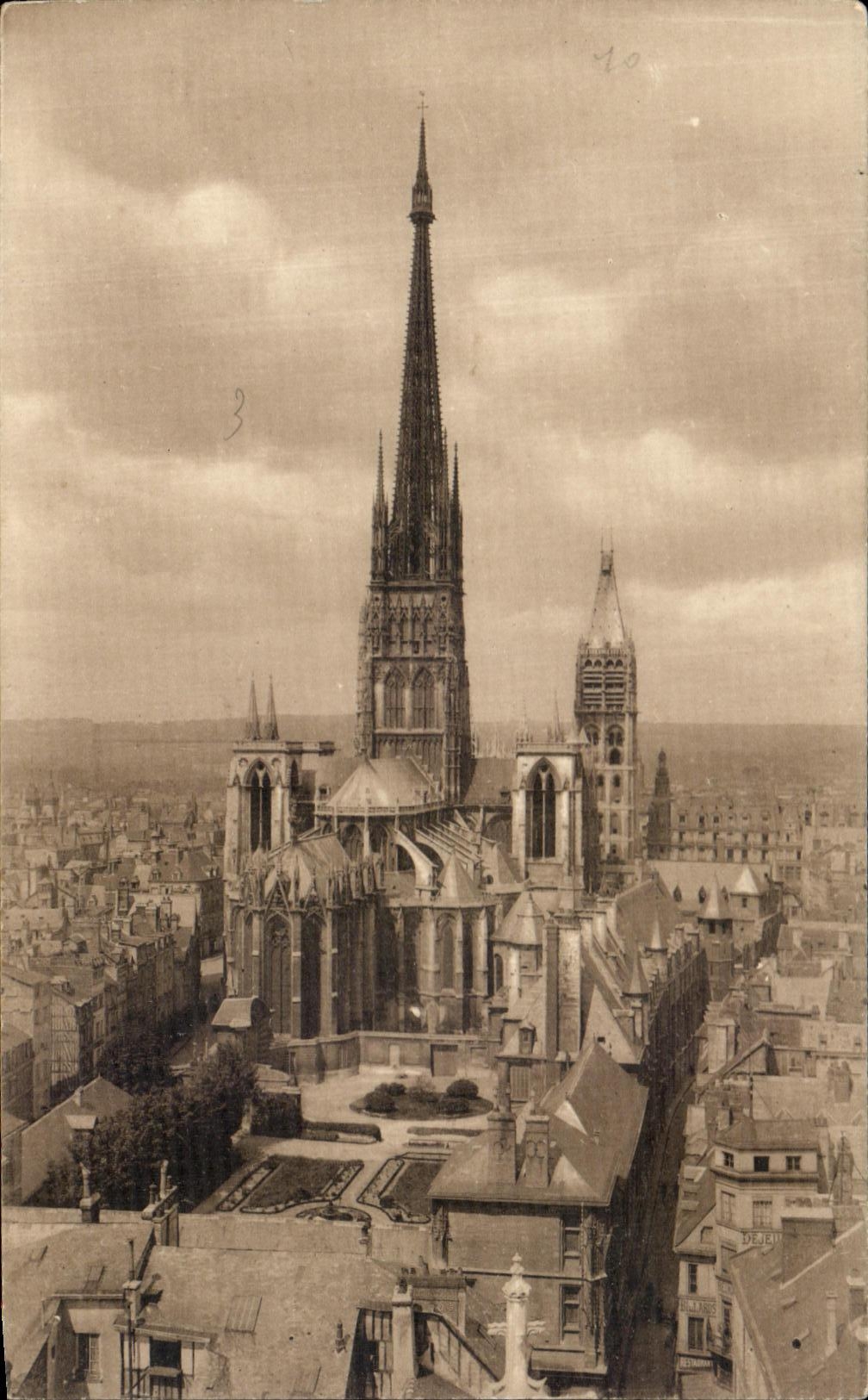 CPA Rouen Apse of Catbedrale