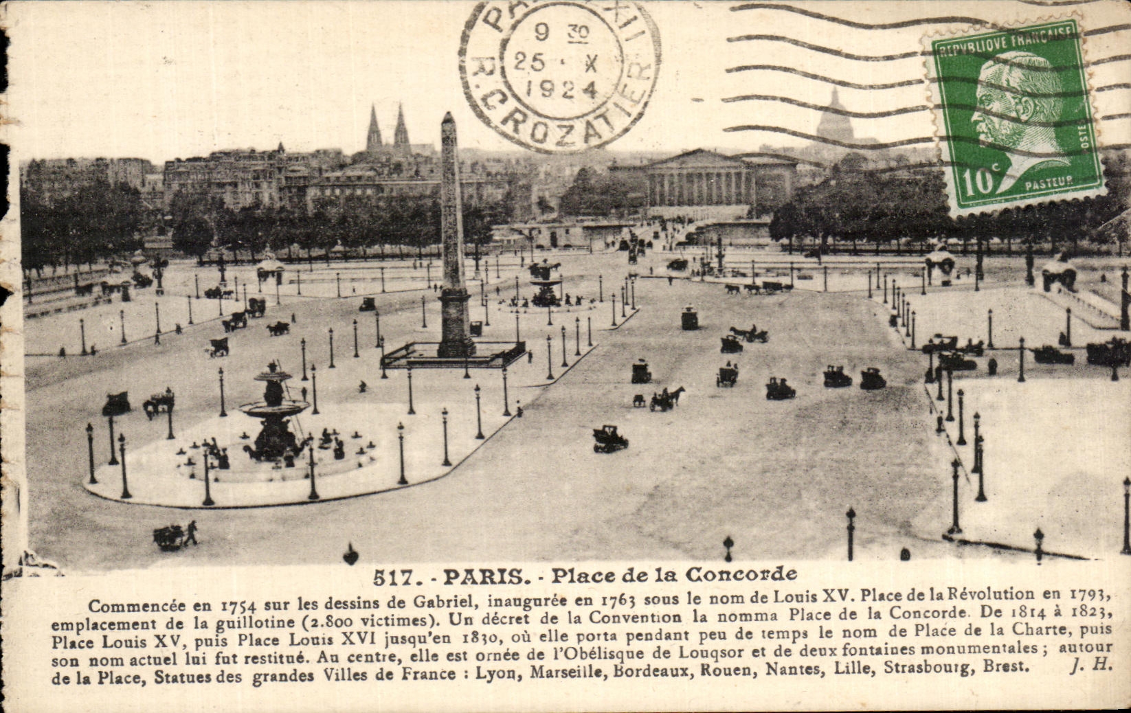 CPA Paris Places Harmony