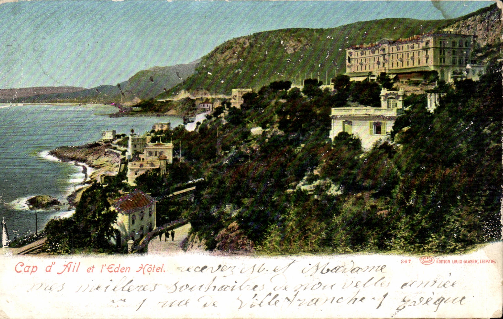 CPA Cape d' Ail and the Eden Hotel