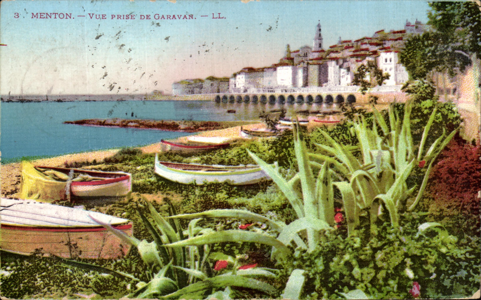 CPA Menton seen from De Garavan