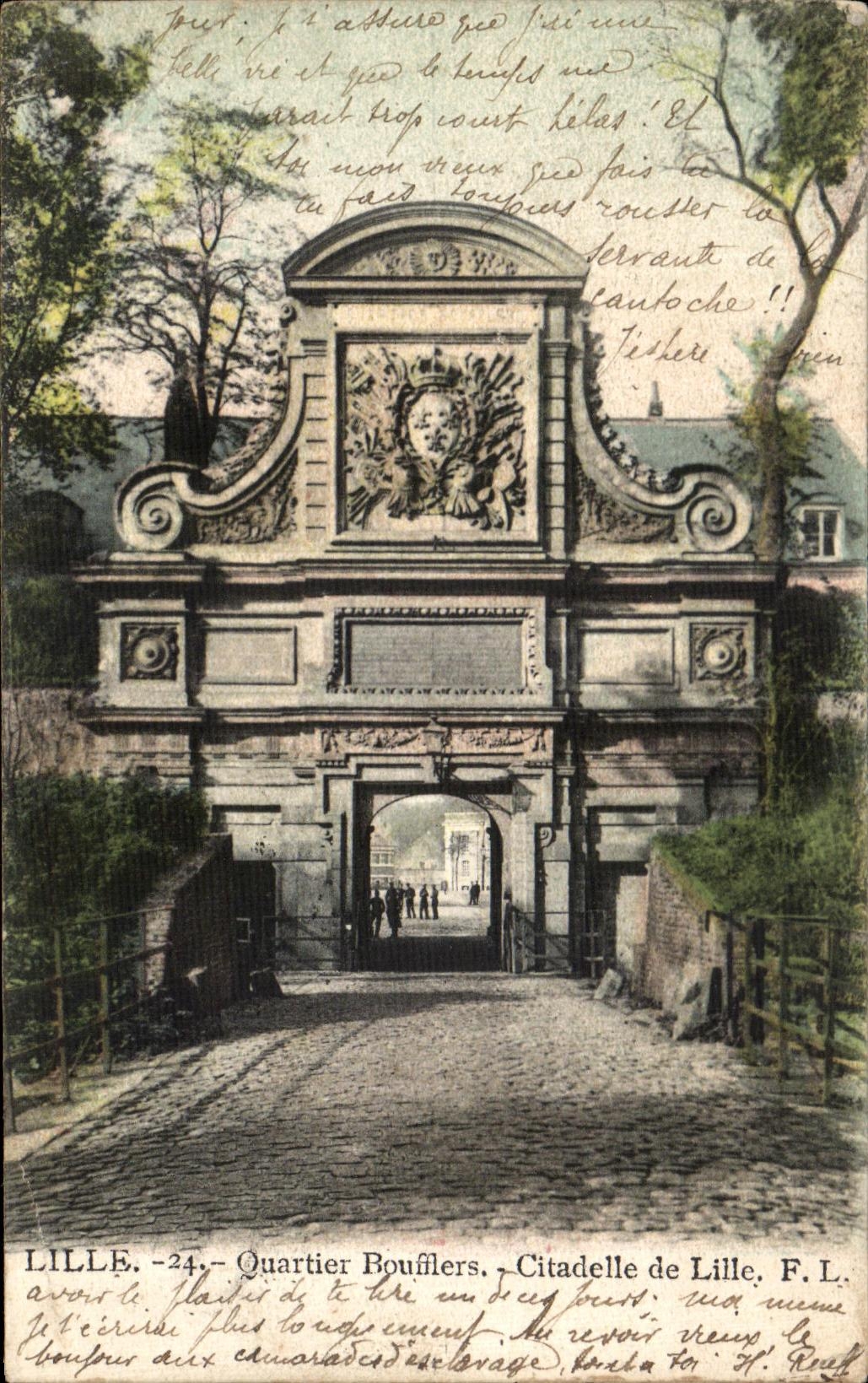 CPA Lille District Boufflers Citadel of Lille