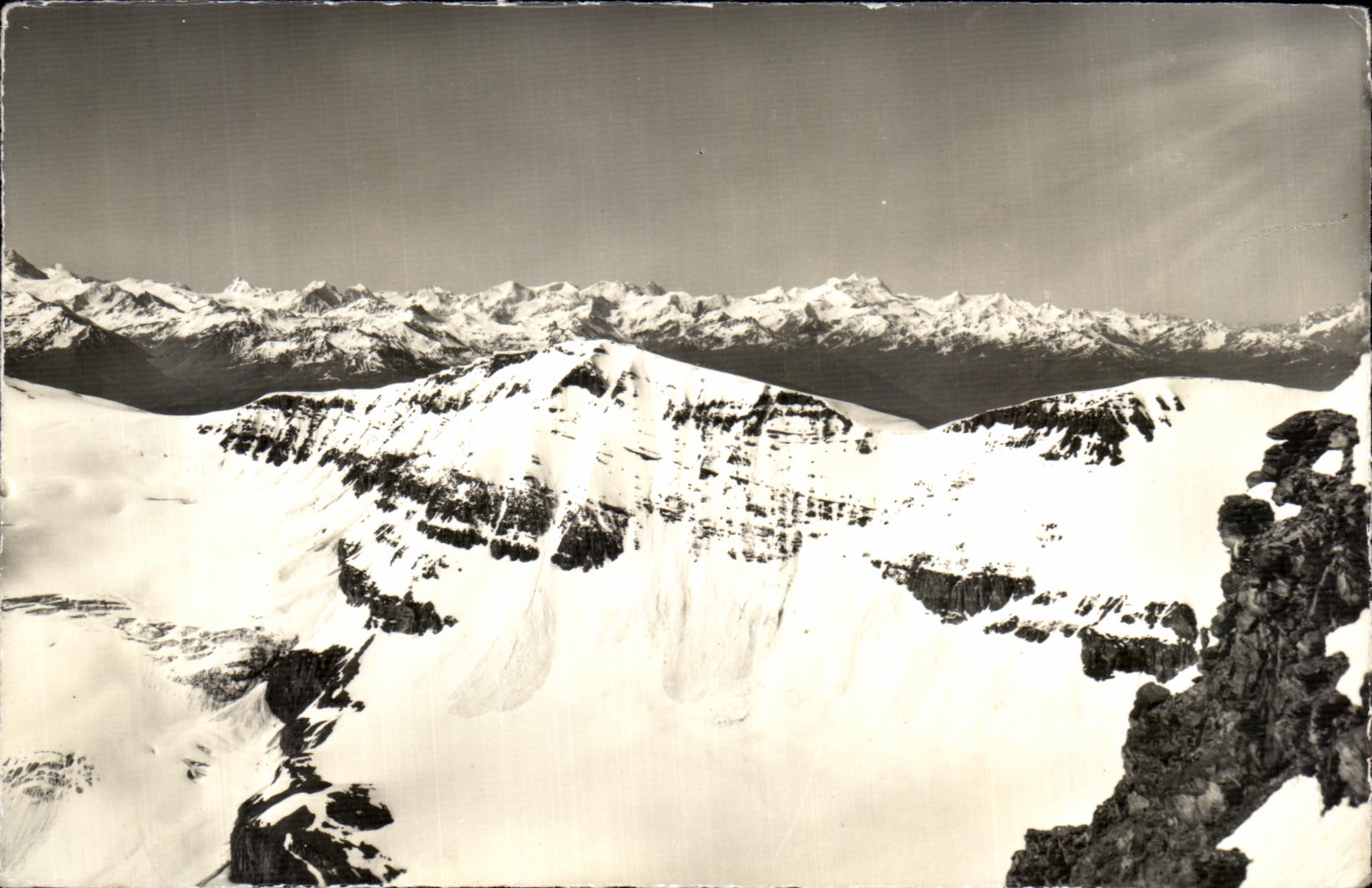 CPA Wlldstrubel Pan Dent des Bouquetins Pigne d'Arolle