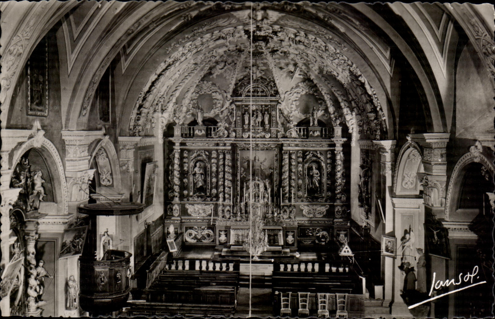 CPA Valloires the church