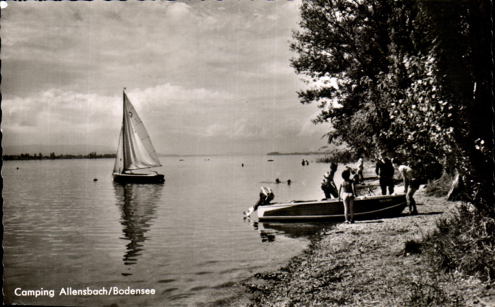 CPA Camping Allensbach Bodensee