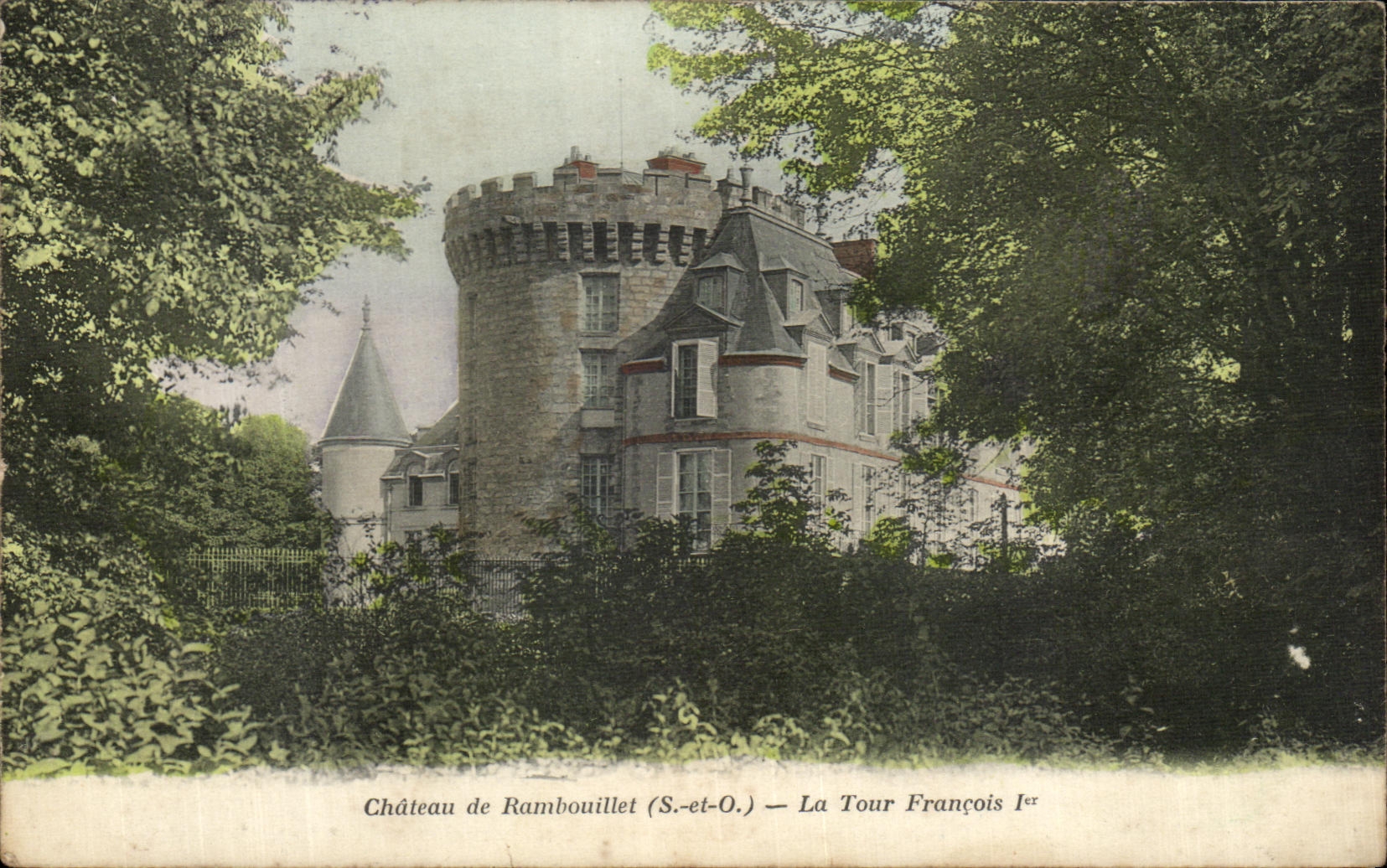 CPA Castle Of Rambouillet the François Tower 1st