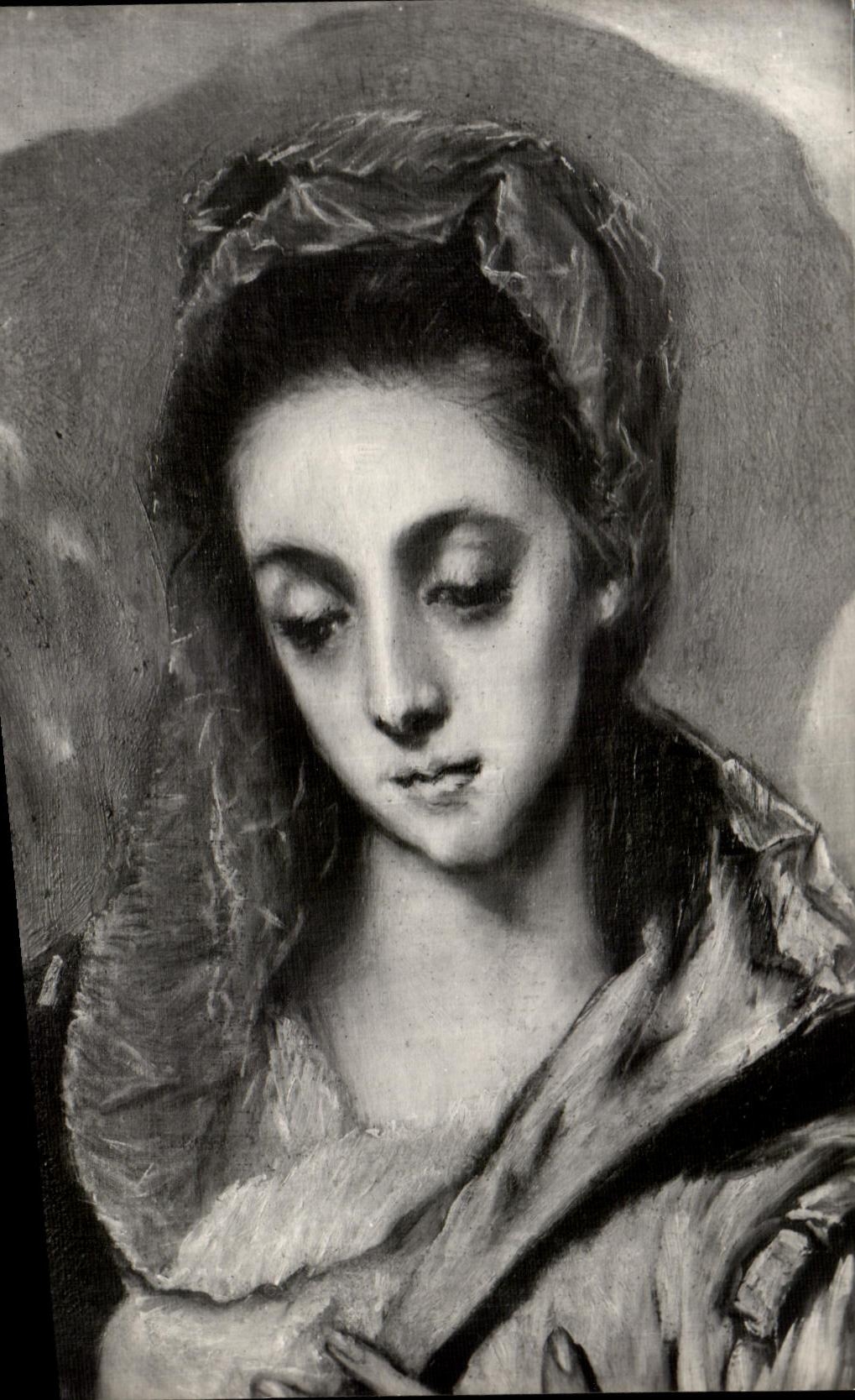 CPA Toledo La Sagrada Familia Detalle