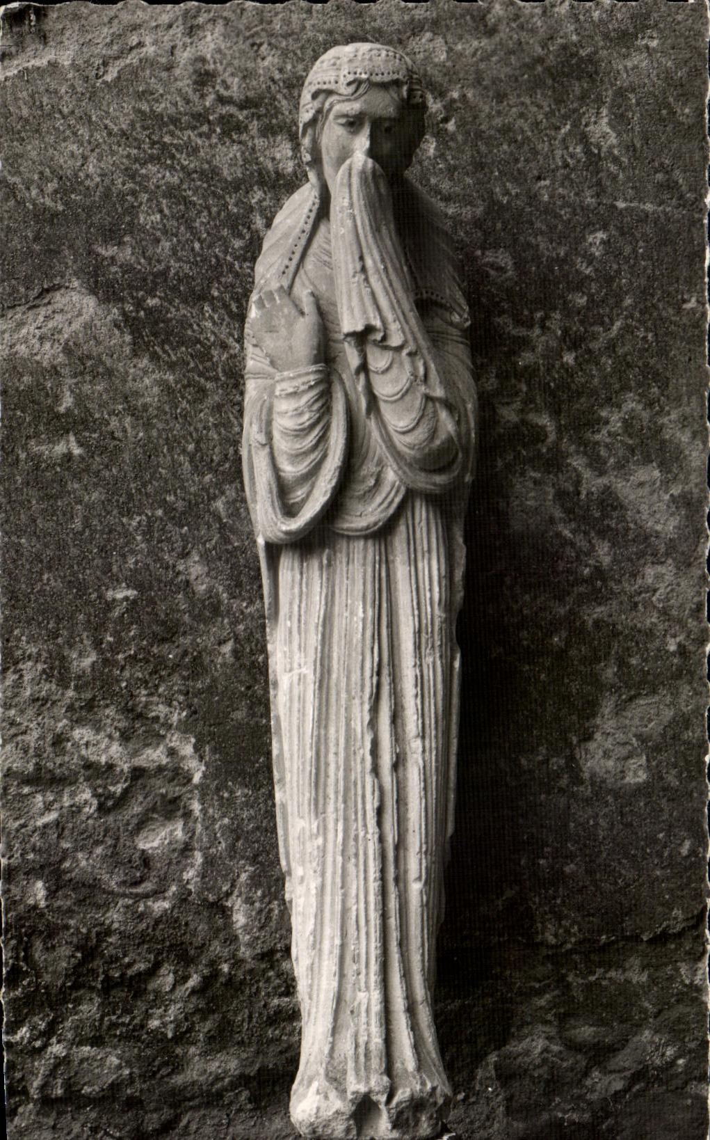 CPSM Museum Of Autun Tomb of Saint Lazare Sainte Marthe