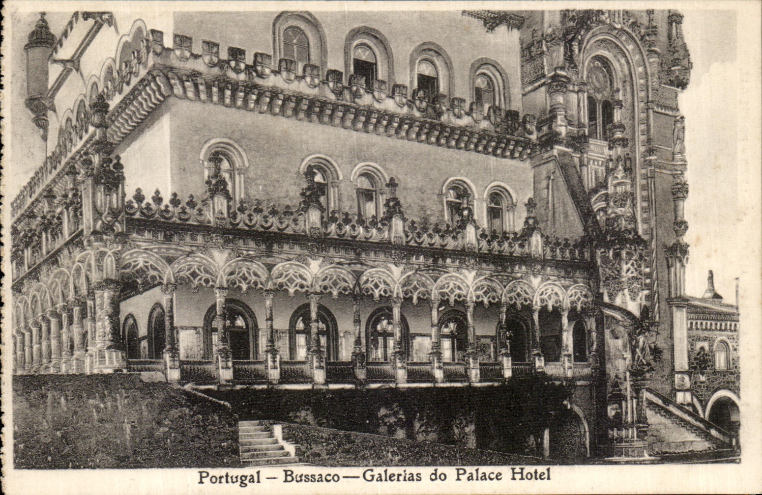 CPA Portugal Bussaco Galerias C De luxe hotel Hotel