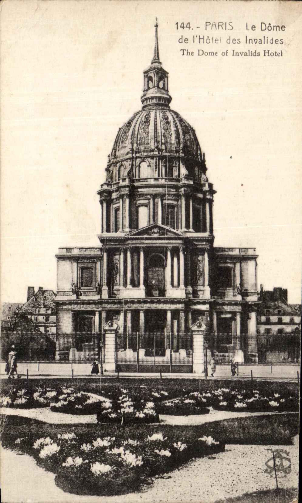 CPA Paris the Dome of I' Hotel of Invalides Militaria