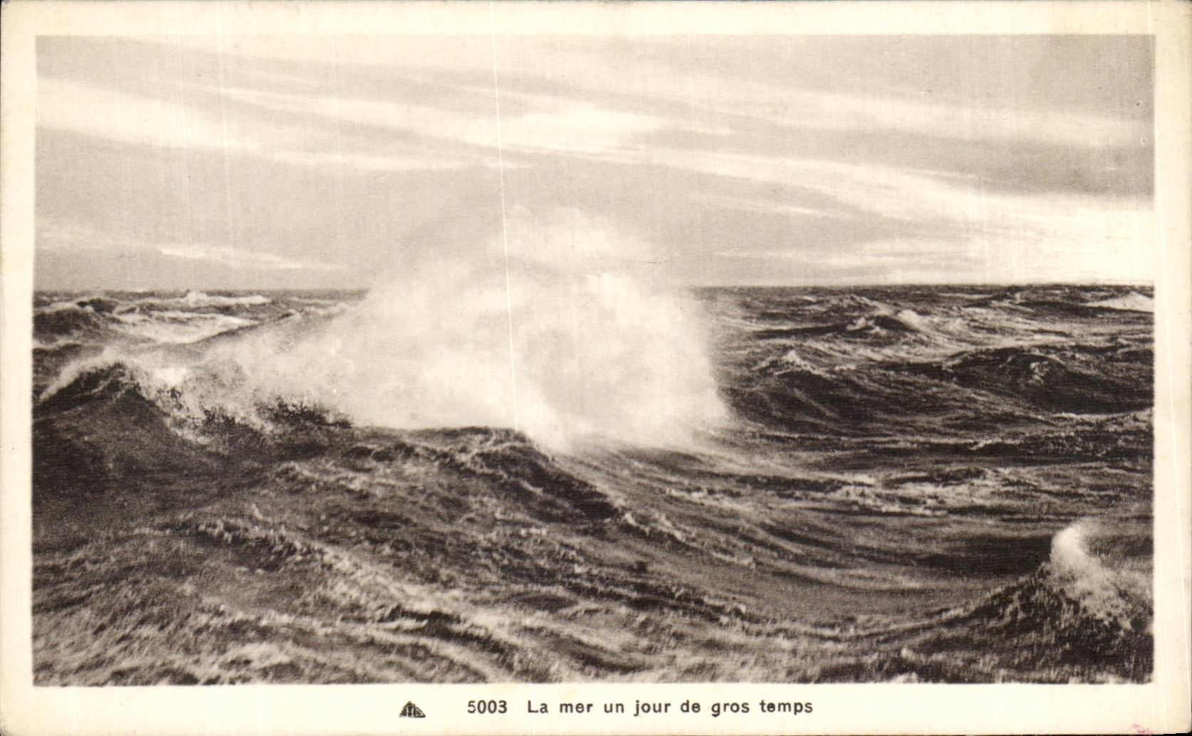 Mar de CPA un dia de tiempo pesado