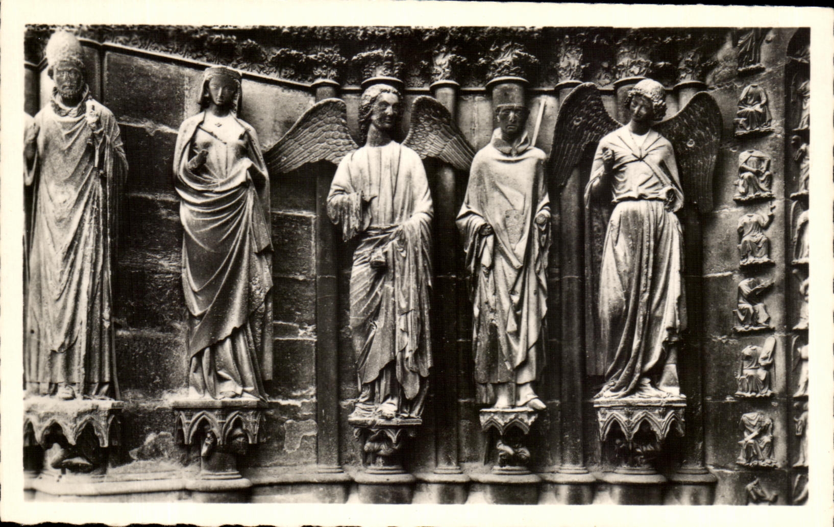 CPA Cathedral Of Northern Rheims Splaying of the Northern Porch of the large gate