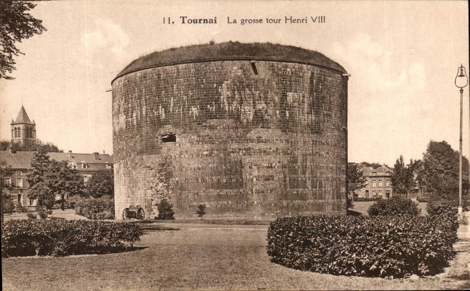 CPA Tournai La Grosse Tour Henri VIII