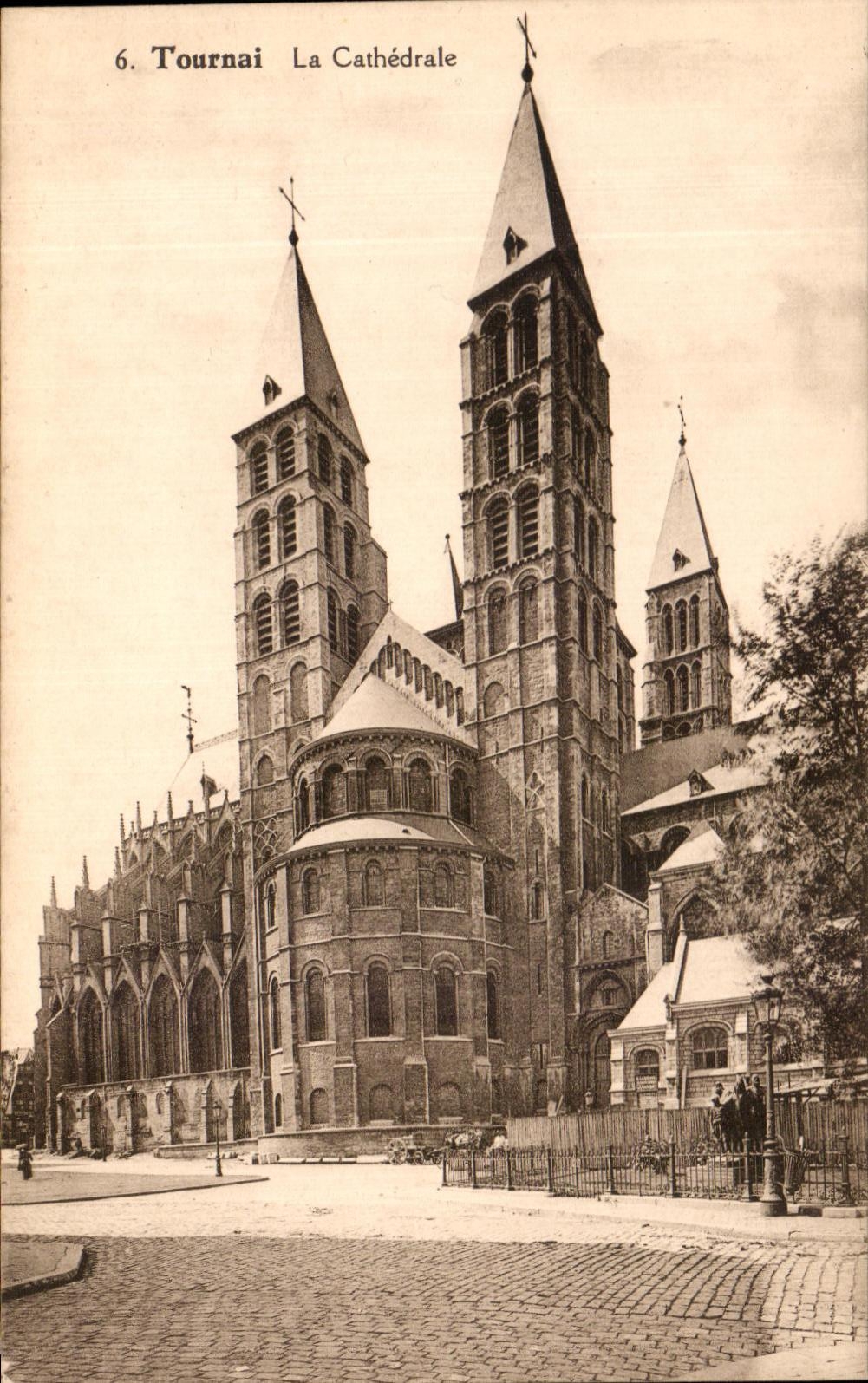 CPA Tournai La Cathedrale