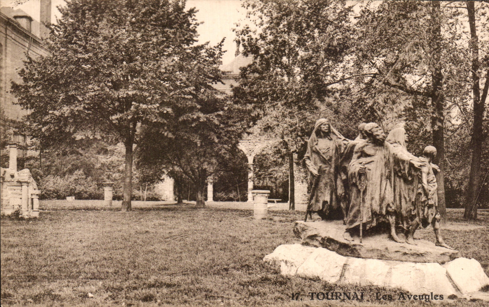 CPA Tournai Les Aveugles