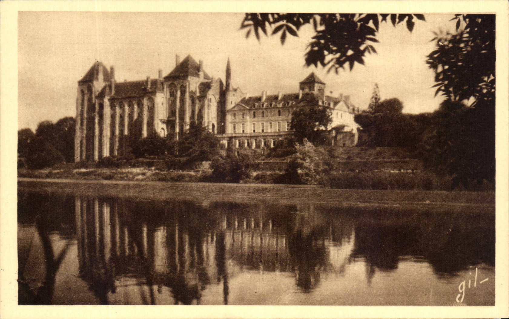 CPA Solesmes Reflections In the Sarthe
