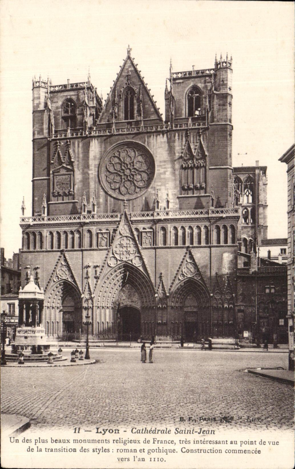 CPA Lyon Cathedral Saint Jean