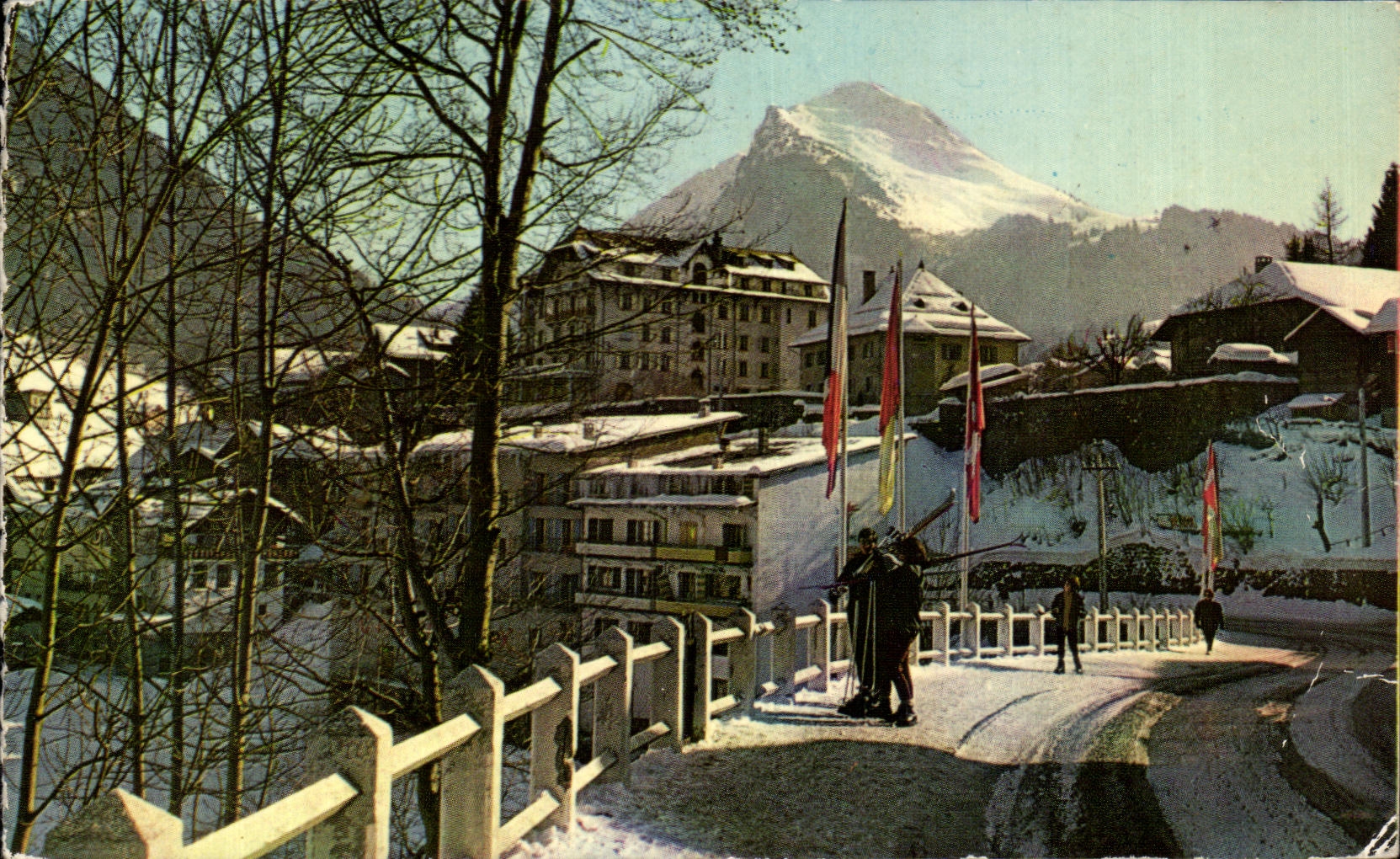 CPSM Morzine Chablais European Club of Tourism Top of Nyon