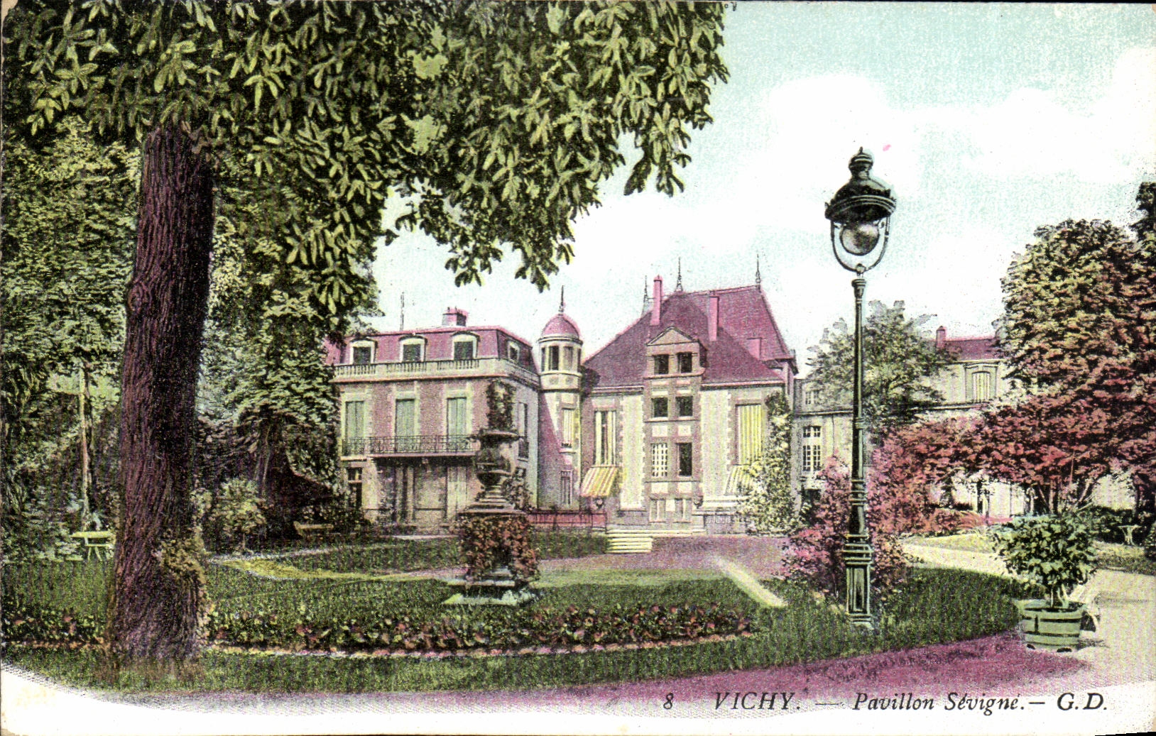 CPA Vichy Pavillon Sevigne