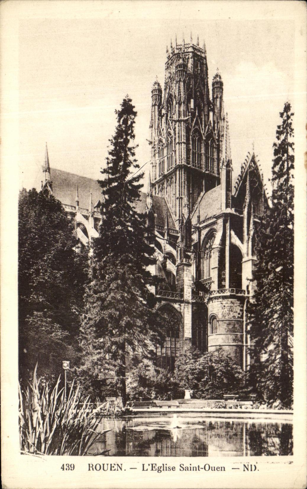 CPA Rouen the Church Saint Ouen