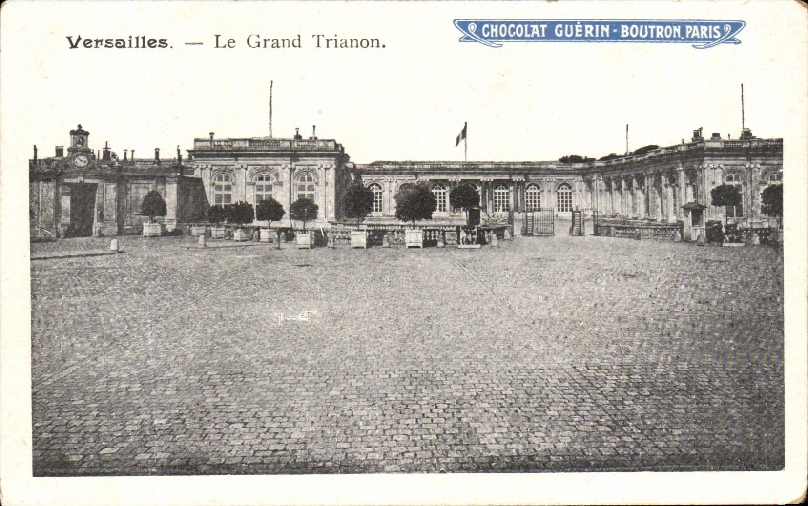 CPA Versailles Le Grand Trianon Chocolat Guerin Boutron Paris 