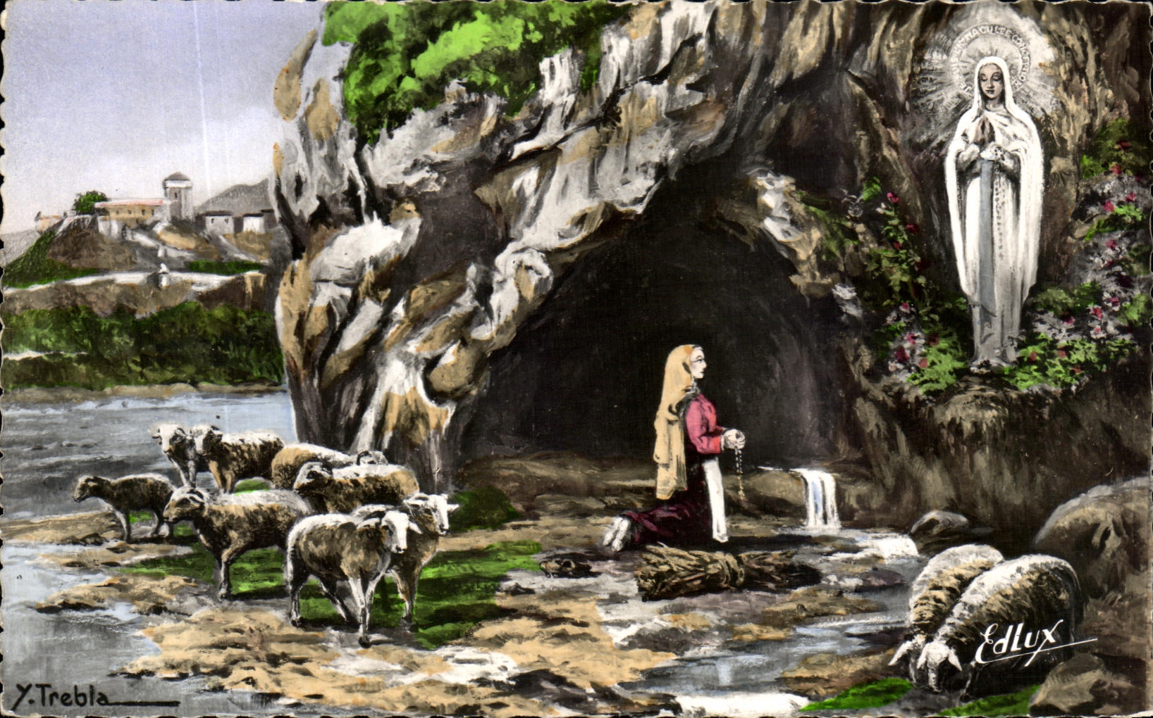 CPA Lourdes the Appearance Sheep