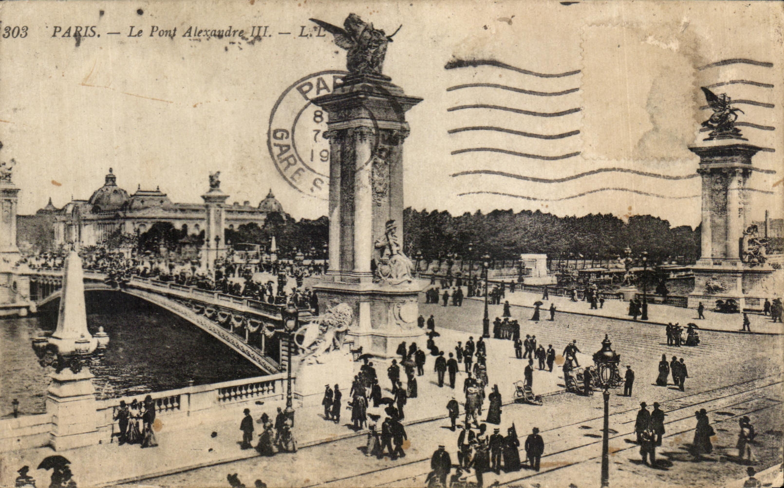 CPA Paris the Bridge Alexandre III