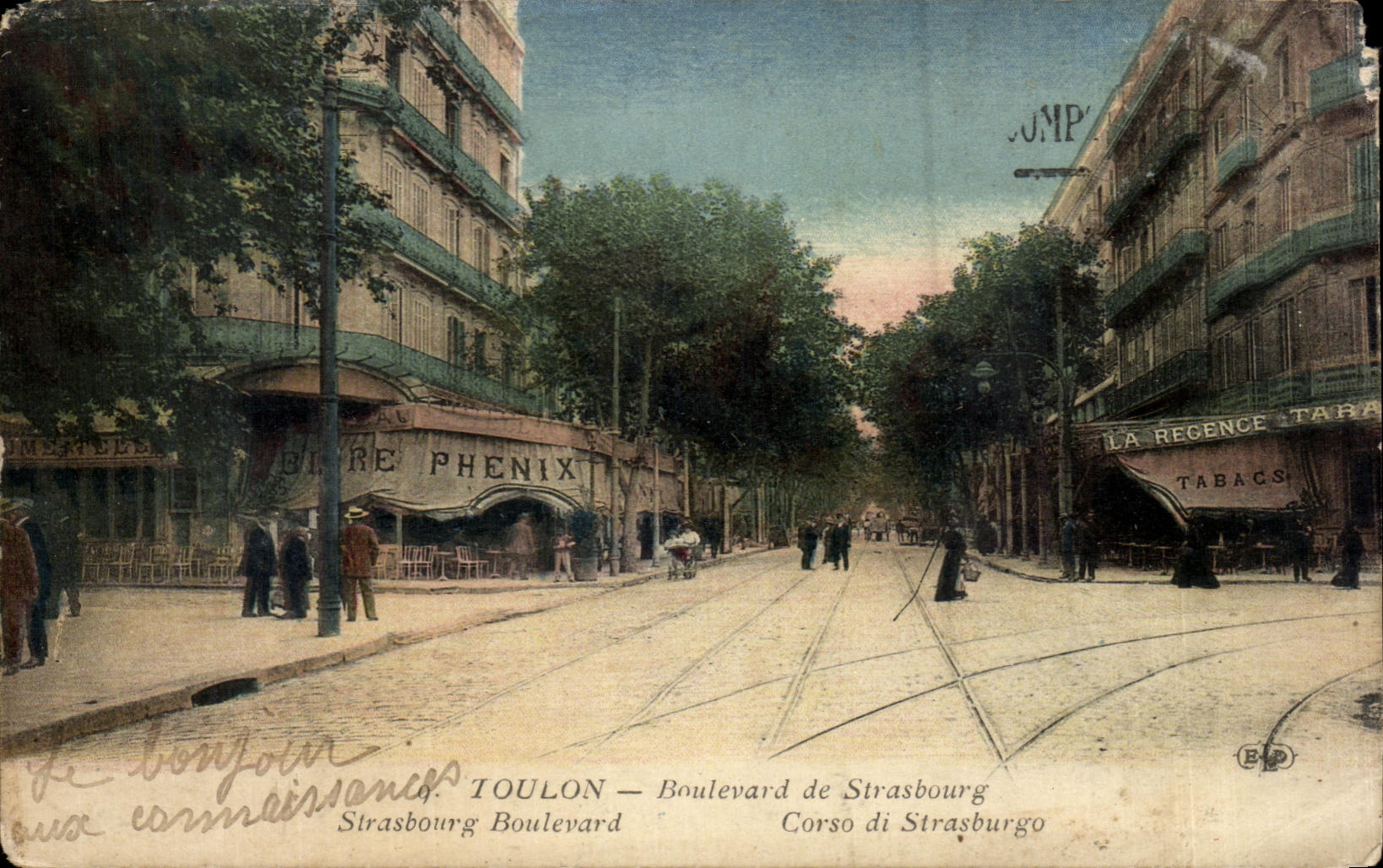 CPA Toulon Boulevard Of Strasbourg
