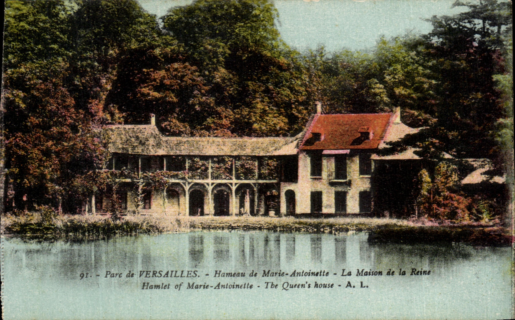 CPA Parc De Versailles Hameau De Marie Antoinette La Maison De la Reine