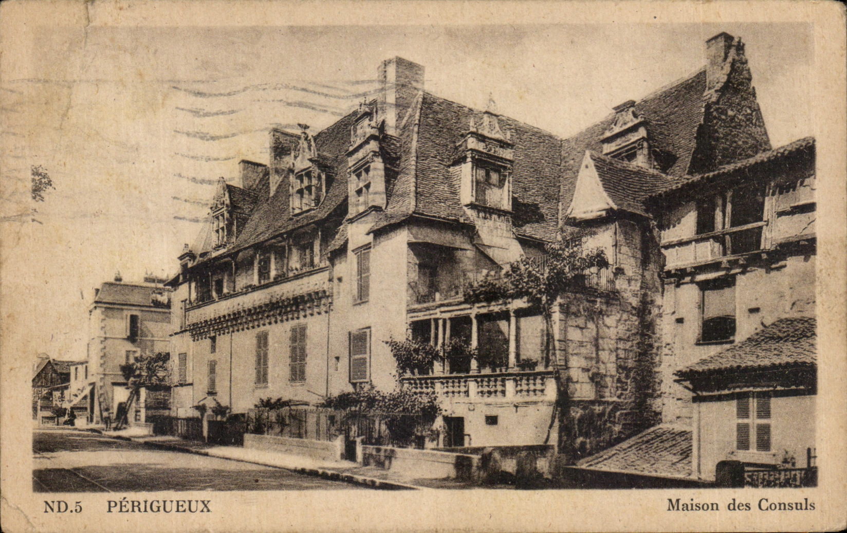 Casa de CPA Perigueux de los consules