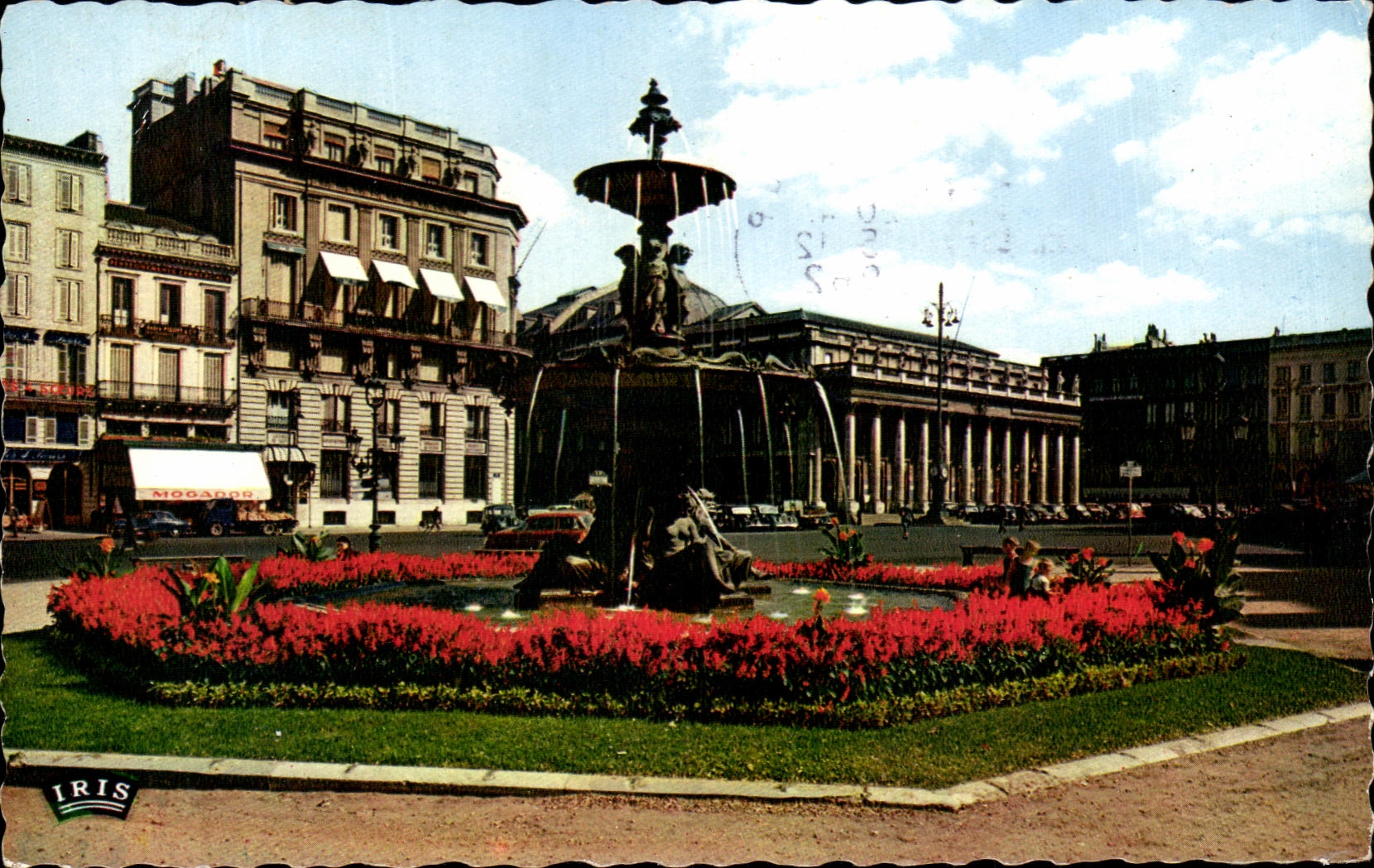 CPSM Bordeaux the Alleys De Tourny And the Large Theater