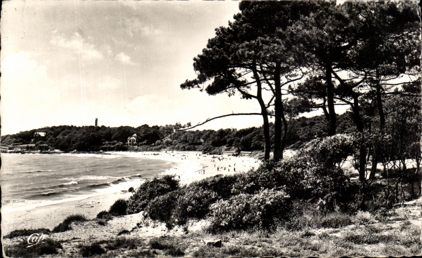 CPSM Palate On Sea Beach Of the Shallow
