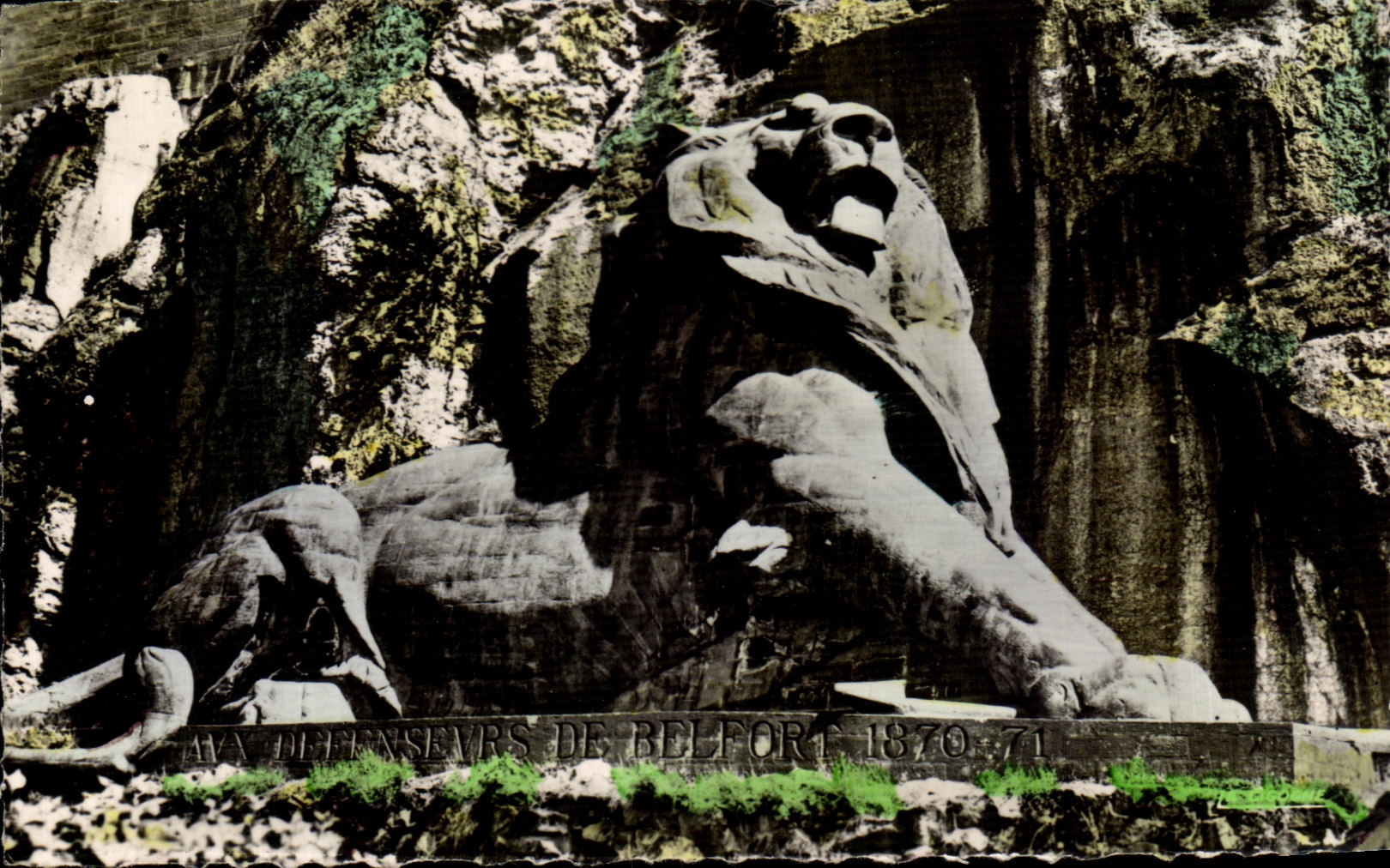 CPA Belfort the Lion Works of Bartholdi